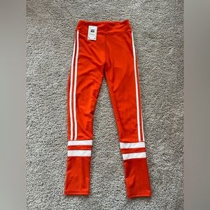 Lida Collection Orange Leggings, Size S/M